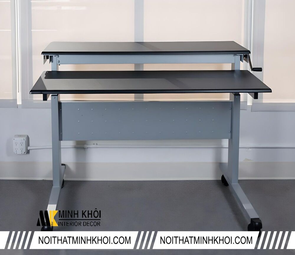 Mẫu bàn làm việc điều chỉnh độ cao