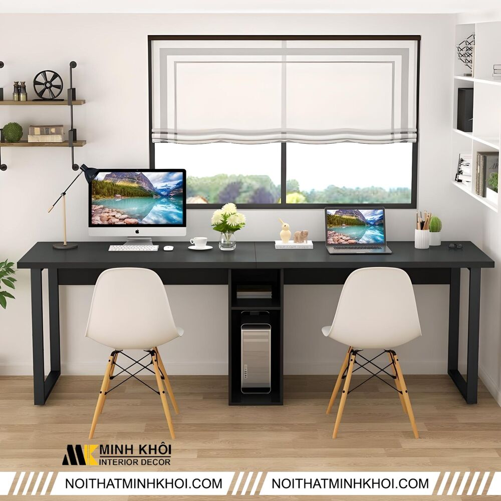 Mẫu bàn làm việc đôi
