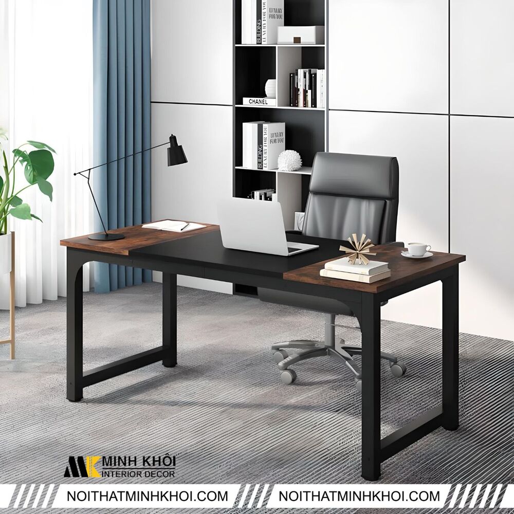Mẫu bàn làm việc giá rẻ phong cách tối giản