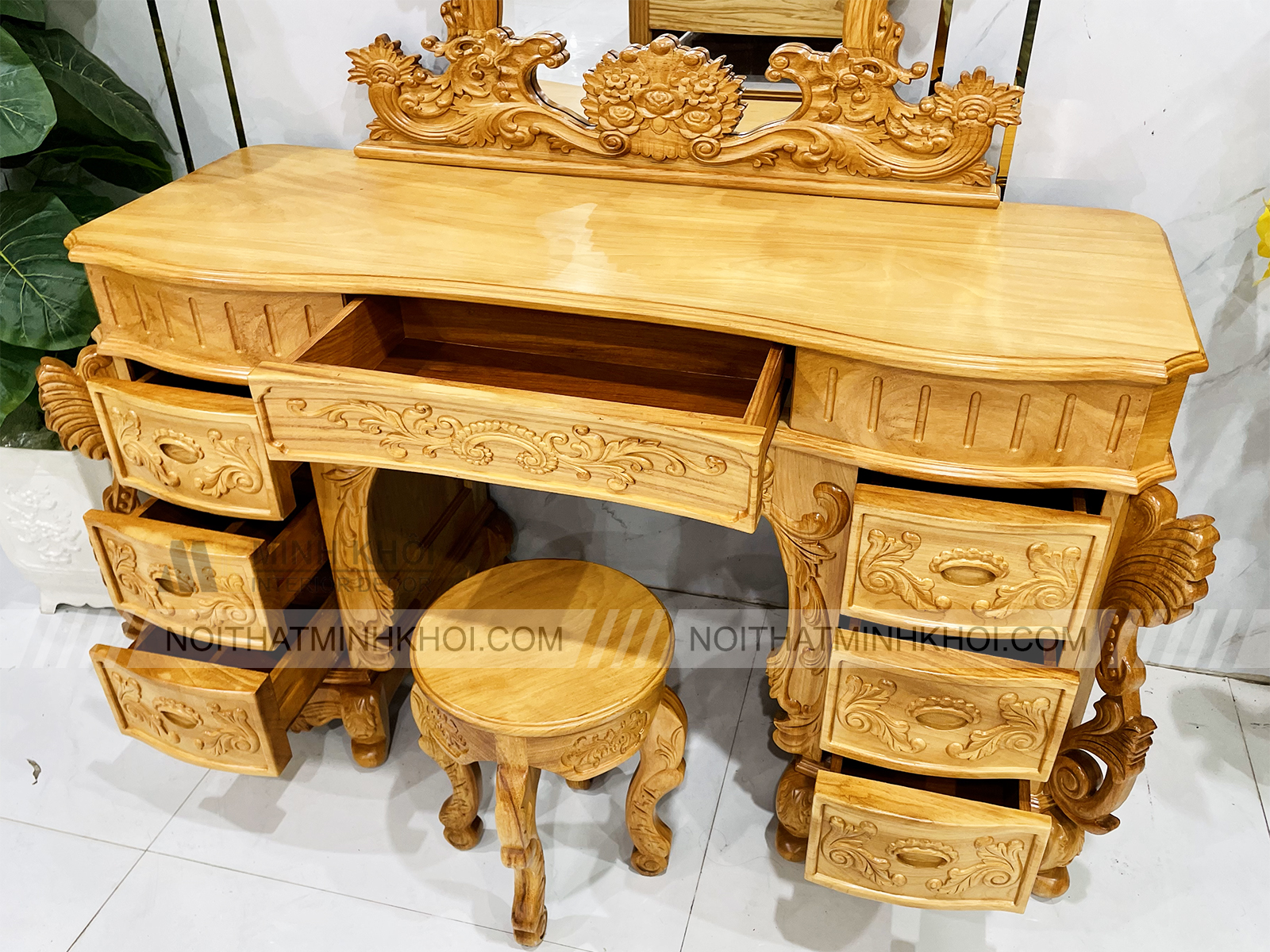 Bàn Phấn Tân Cổ Điển Hoàng Gia Cao Cấp - BTD280