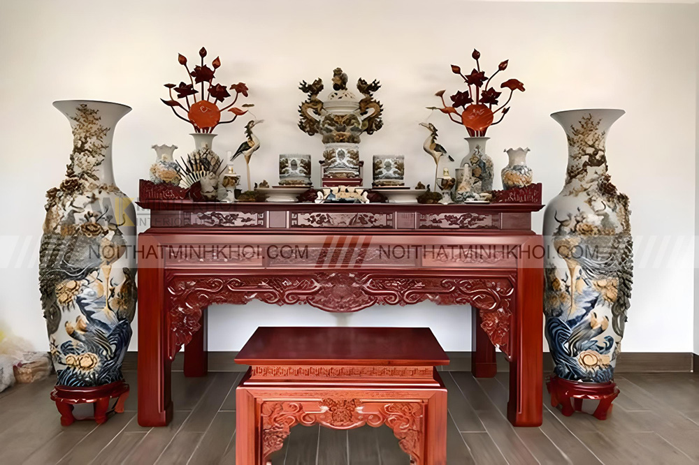 Trên bàn thờ nên đặt 3 ly nước hay 5 ly nước