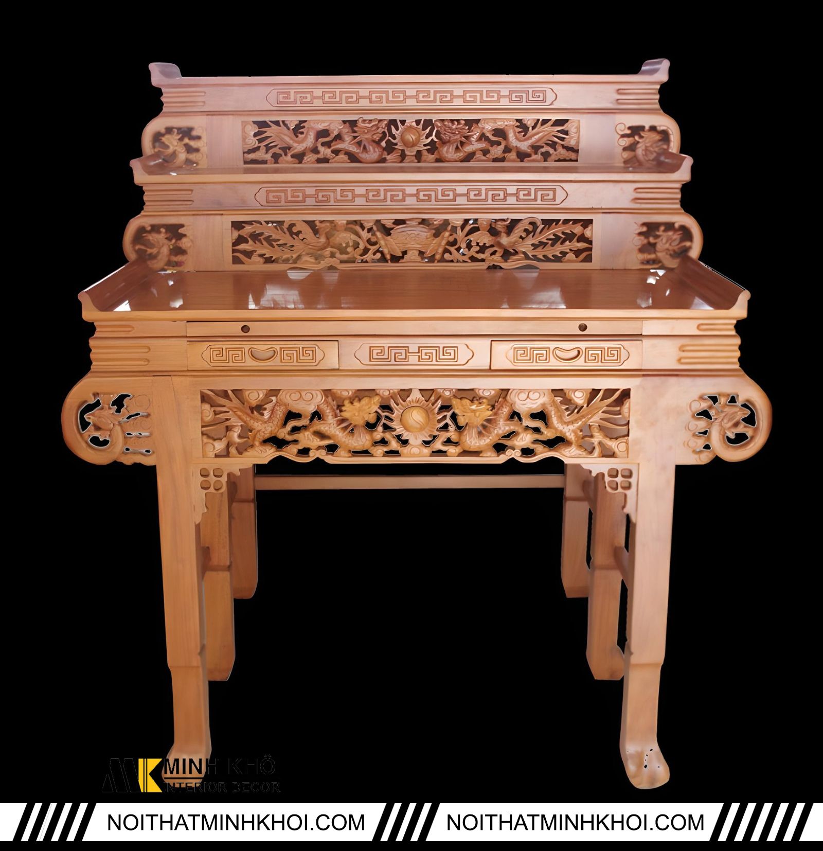 Mẫu bàn thờ tam cấp giá rẻ