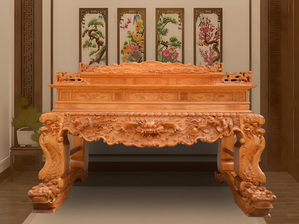 Kích thước sập thờ nhị cấp