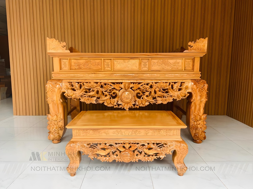 Kích thước sập thờ thông thường