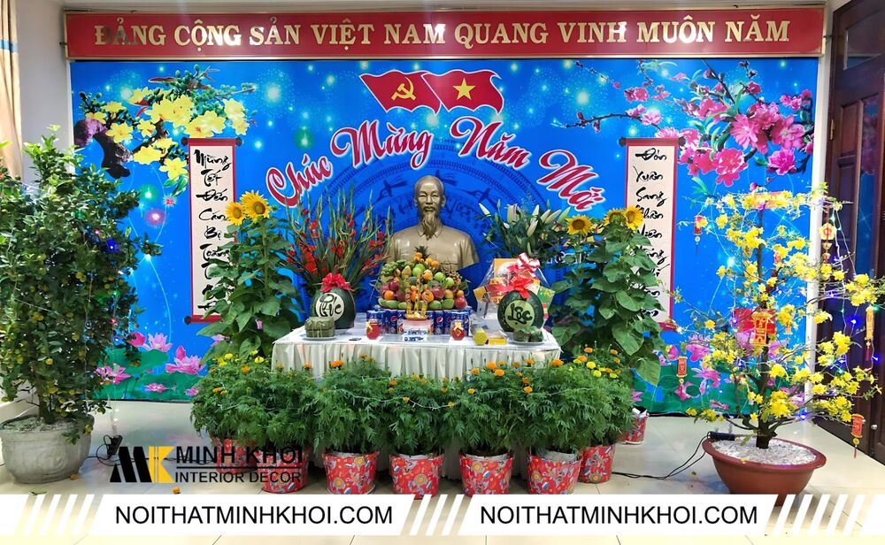 Một số lưu ý khi trang trí bàn thờ tổ quốc