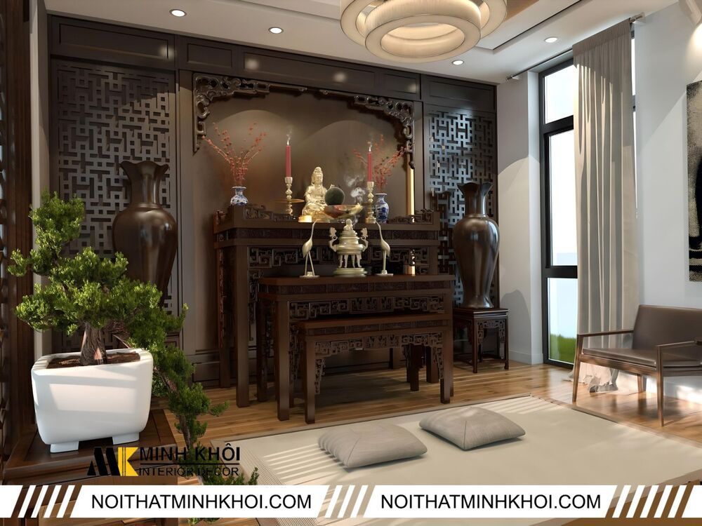 Những lưu ý khi bày bàn thờ tam cấp