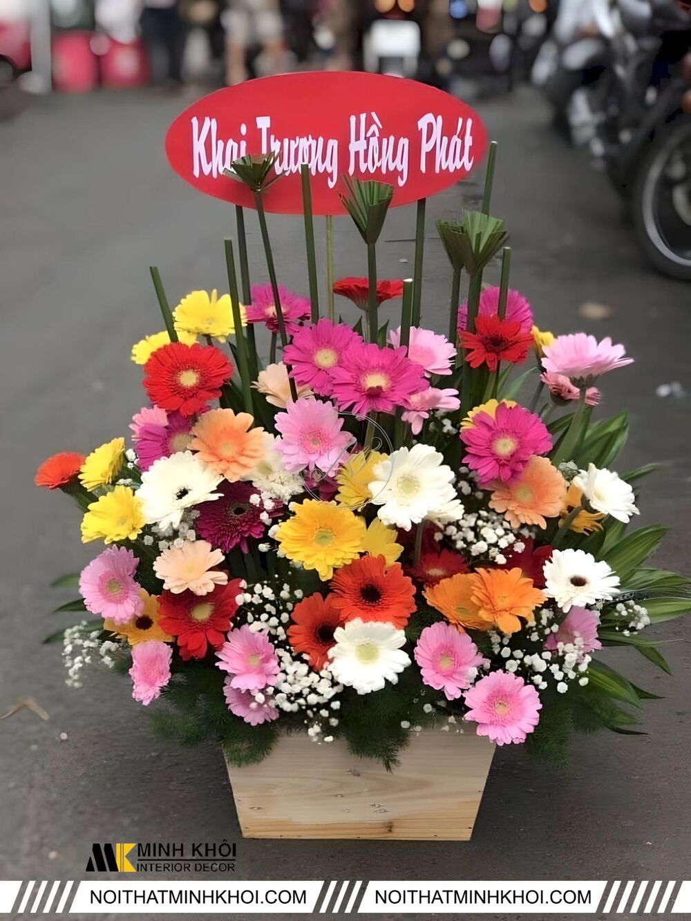 Những mẫu cắm hoa cúc đẹp trên bàn thờ 17