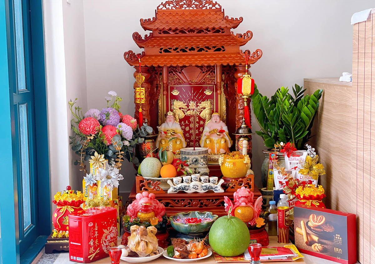 Cách Bày Trí Bàn Thờ Ông Địa Đúng Thu Hút Tài Lộc?