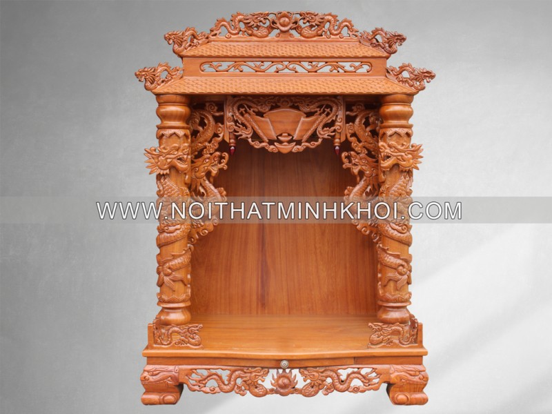 Bàn Thờ Thần Tài Đẹp Gỗ Tự Nhiên Cao Cấp - BTTT900