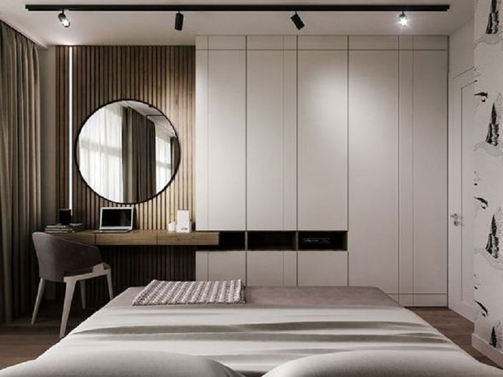 30+ Mẫu Bàn Trang Điểm Âm Tường Tối Ưu Không Gian Phòng Ngủ