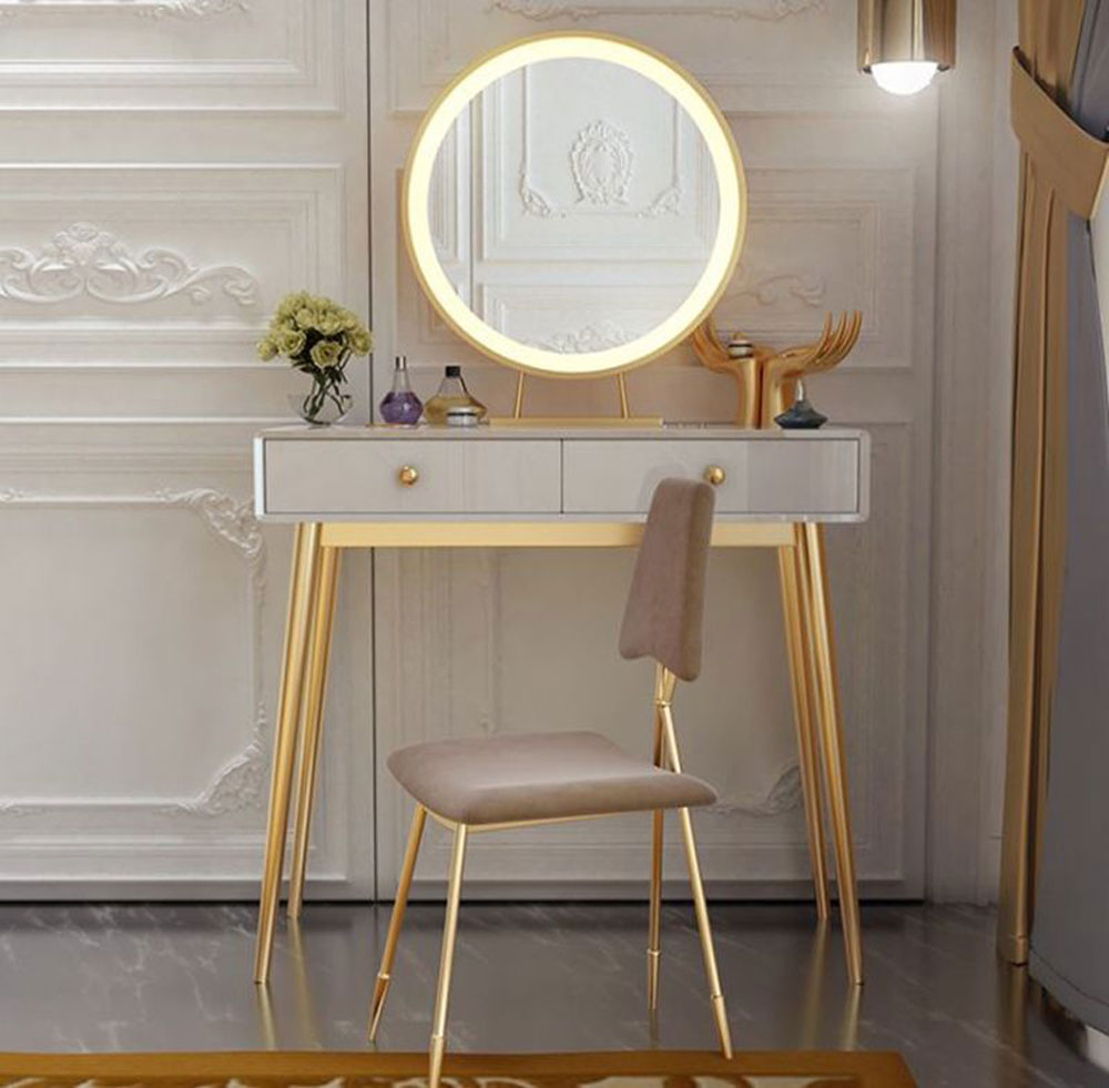 30+ Mẫu Bàn Trang Điểm Cô Dâu Giúp Phòng Cưới Đẹp Lộng Lẫy