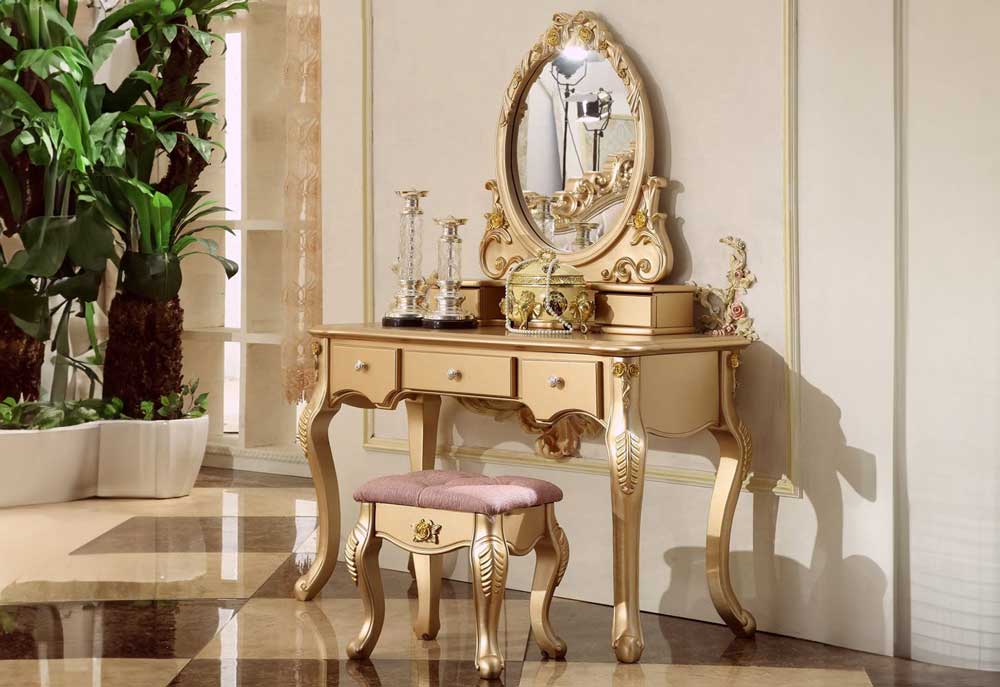 15+ Mẫu Bàn Trang Điểm Cổ Điển Đẹp Đẳng Cấp, Sang Trọng