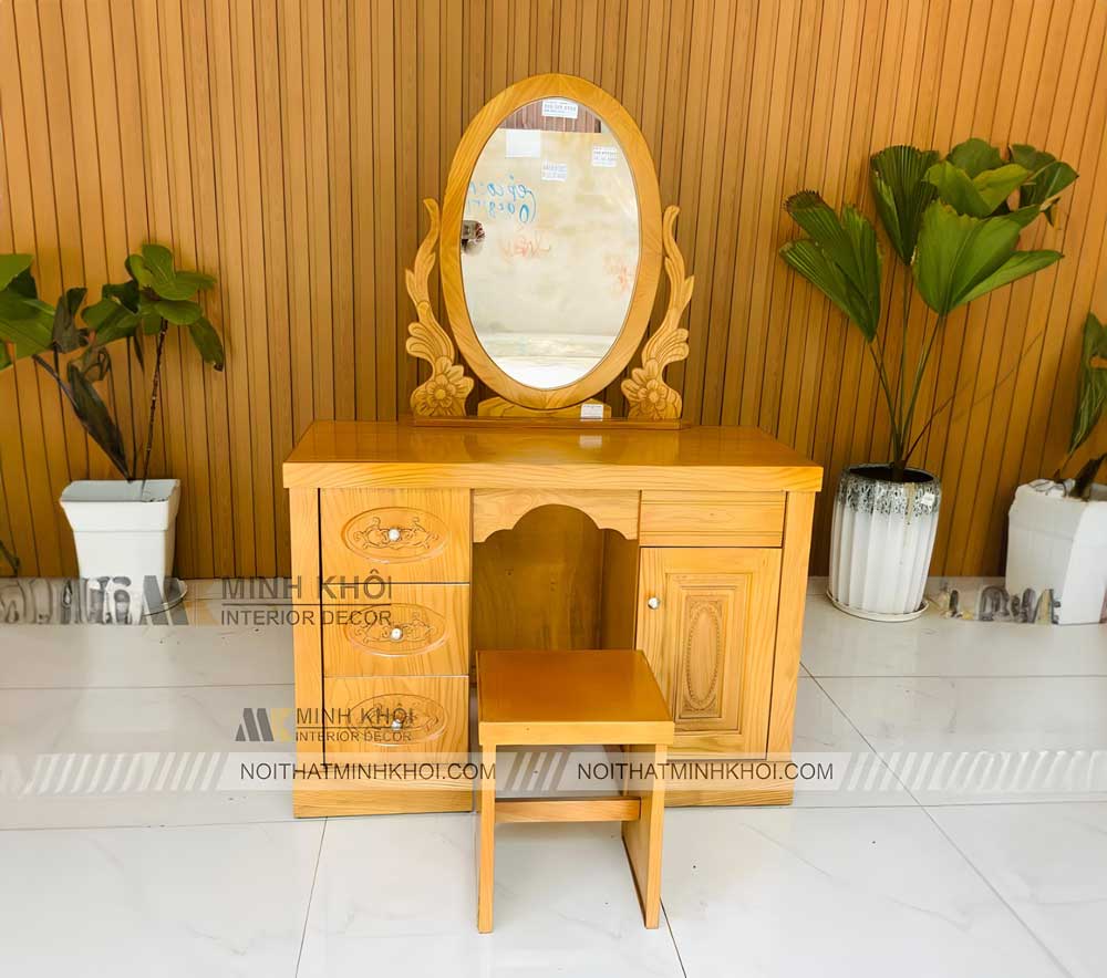 Bàn Trang Điểm Gỗ Tự Nhiên