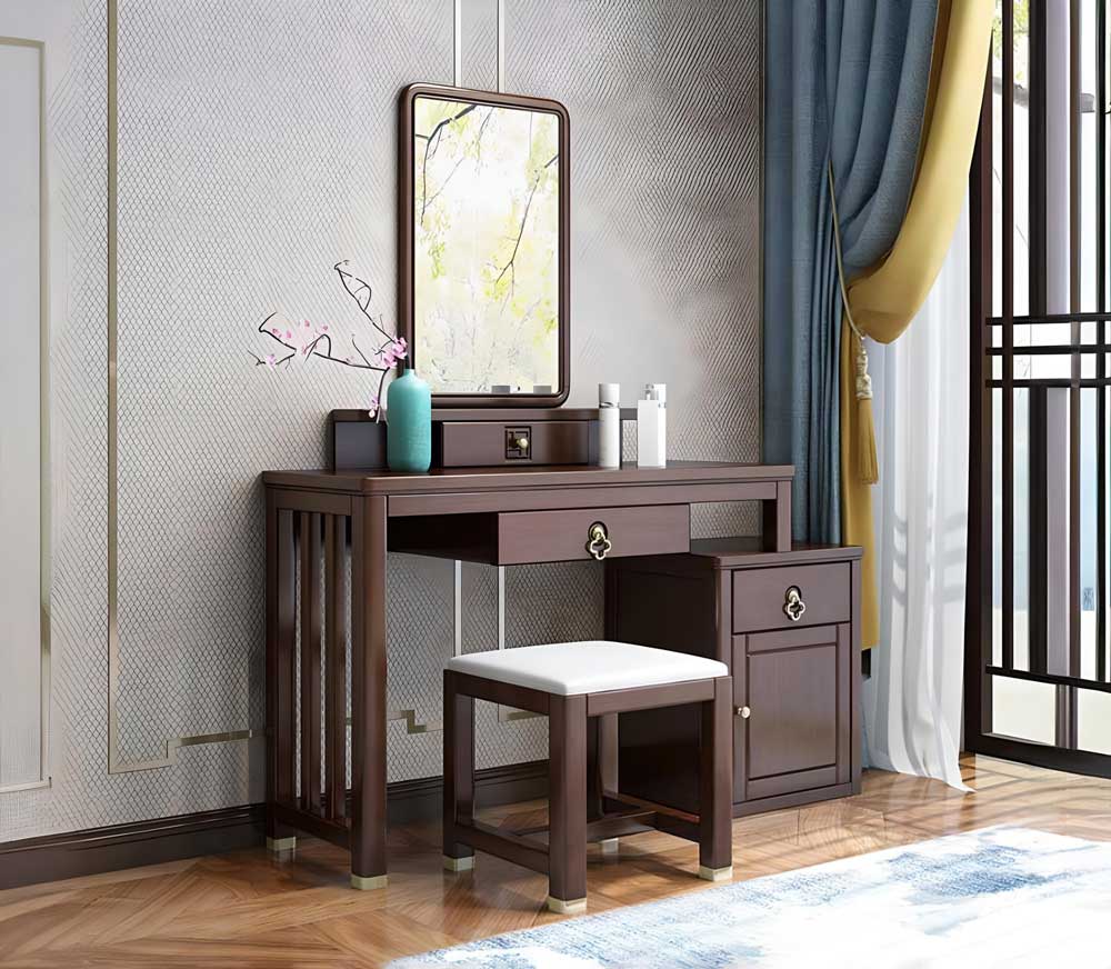 Bàn Trang Điểm Gỗ Tự Nhiên