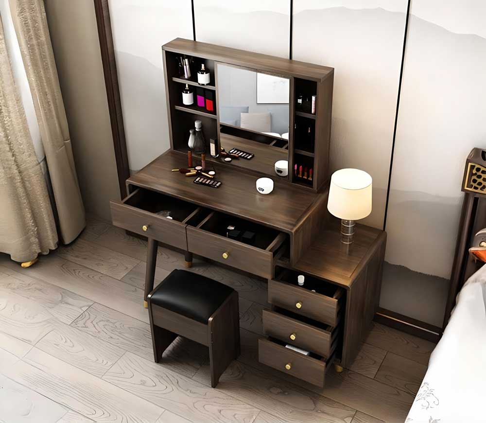 Bàn Trang Điểm Gỗ Tự Nhiên