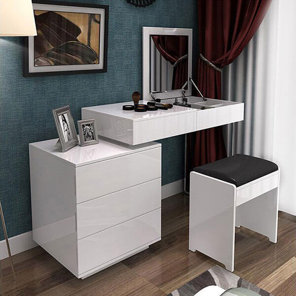 88+ Mẫu Bàn Trang Điểm Kết Hợp Bàn Làm Việc Tiện Lợi Hiện Đại 2023