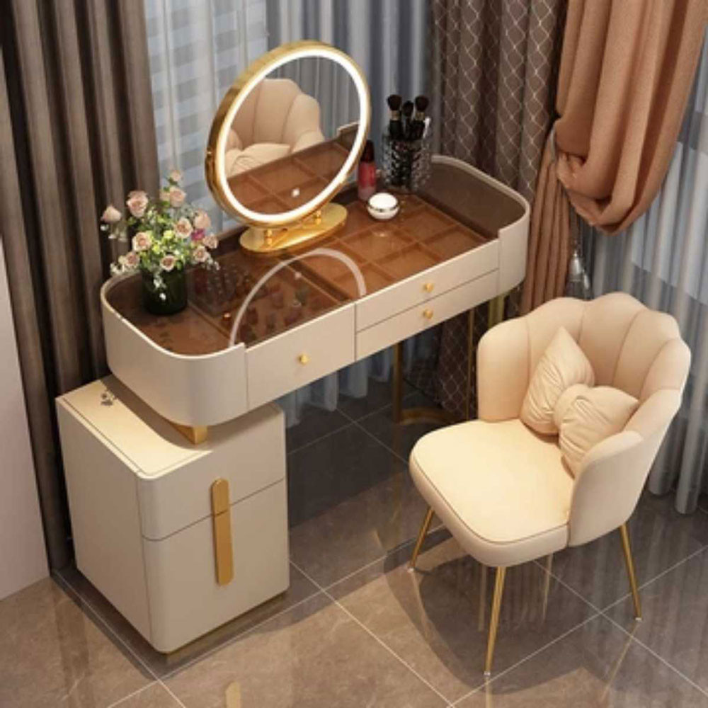 88+ Mẫu Bàn Trang Điểm Kết Hợp Bàn Làm Việc Tiện Lợi Hiện Đại 2023