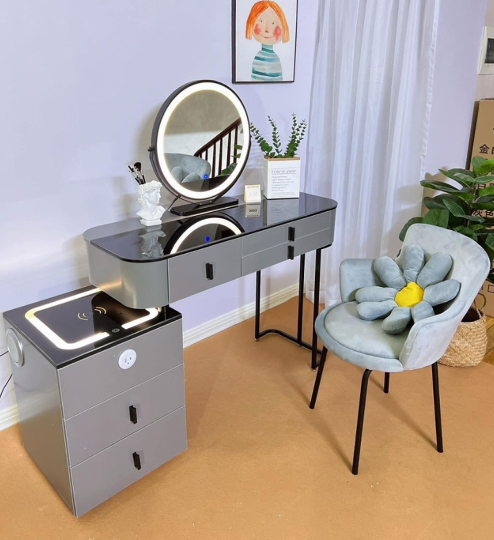 88+ Mẫu Bàn Trang Điểm Kết Hợp Bàn Làm Việc Tiện Lợi Hiện Đại 2023