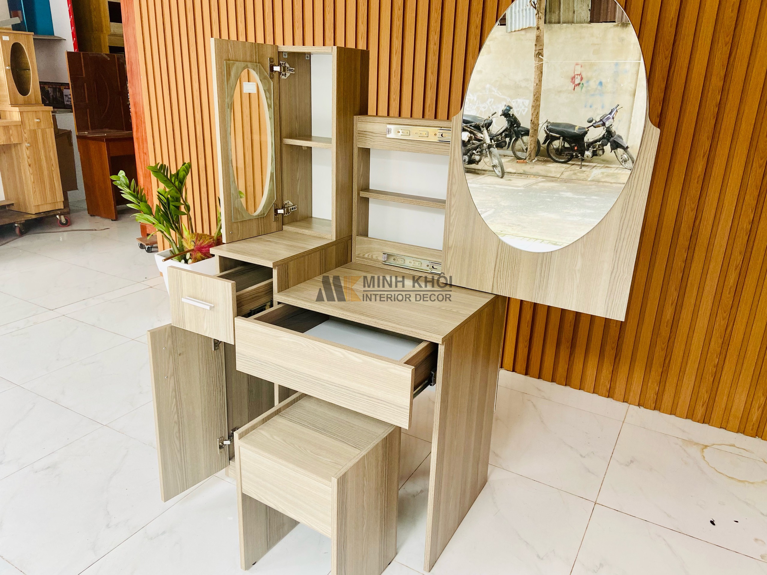 Bàn Trang Điểm MFC Cao Cấp 80cm - BTD103