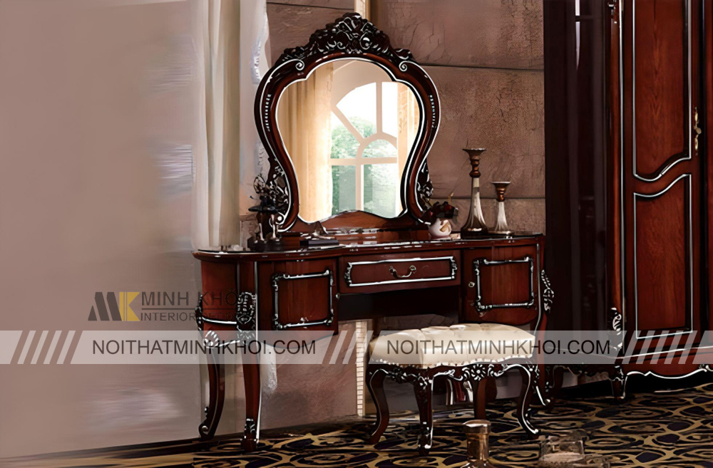 Bàn Trang Điểm Phong Cách Châu Âu Đa dạng màu sắc và chất liệu