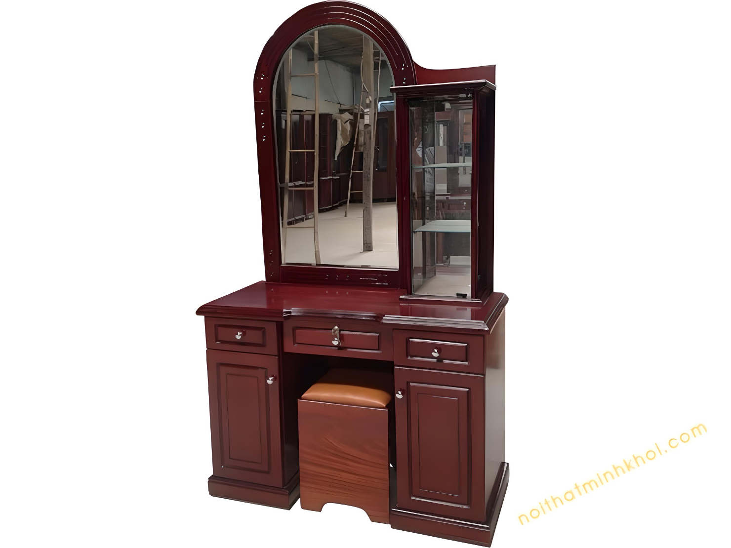 Bàn Trang Điểm MDF Nhập Khẩu 1m BTD006