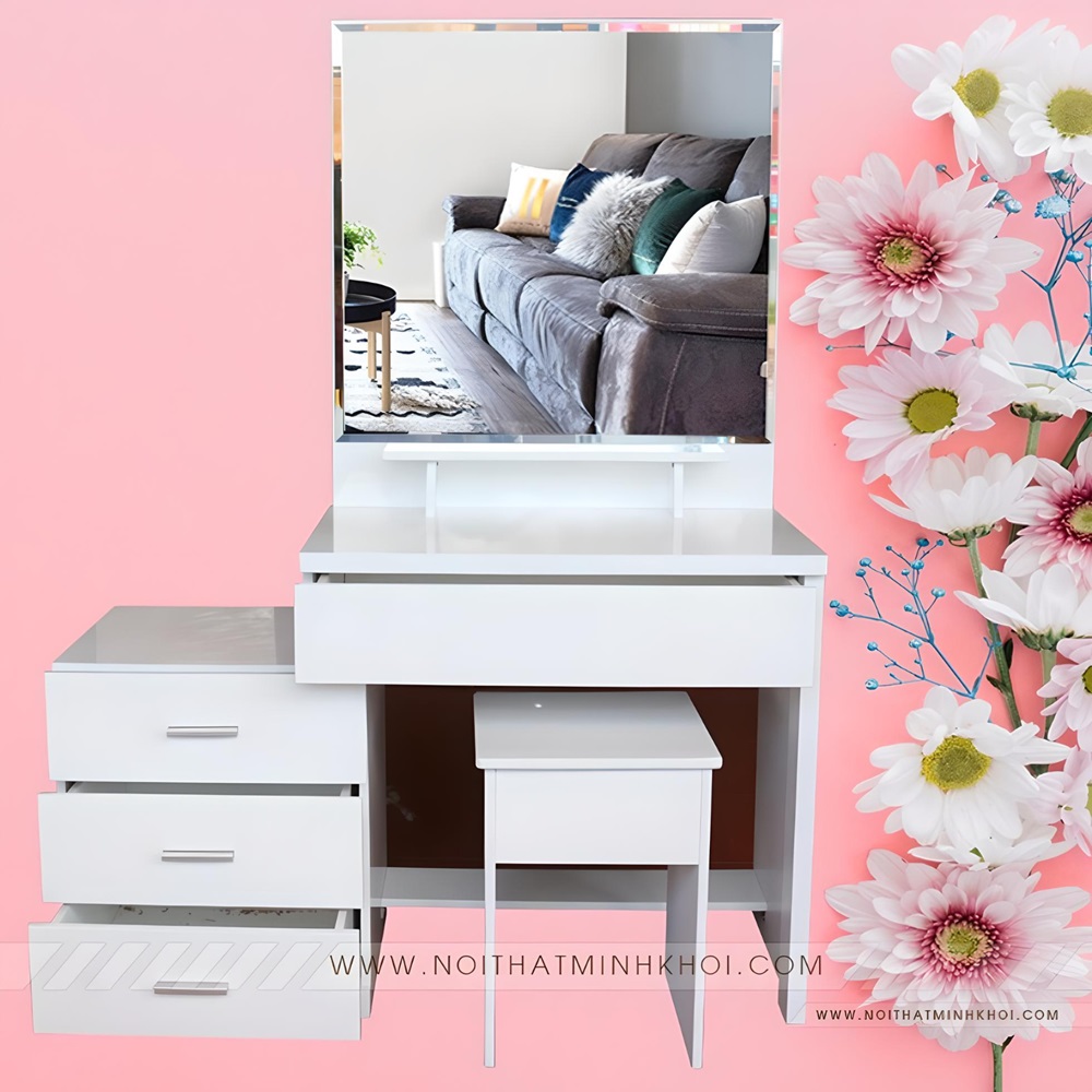 Mẫu Bàn Phấn Hiện Đại Thiết Kế Đẹp - BTD909