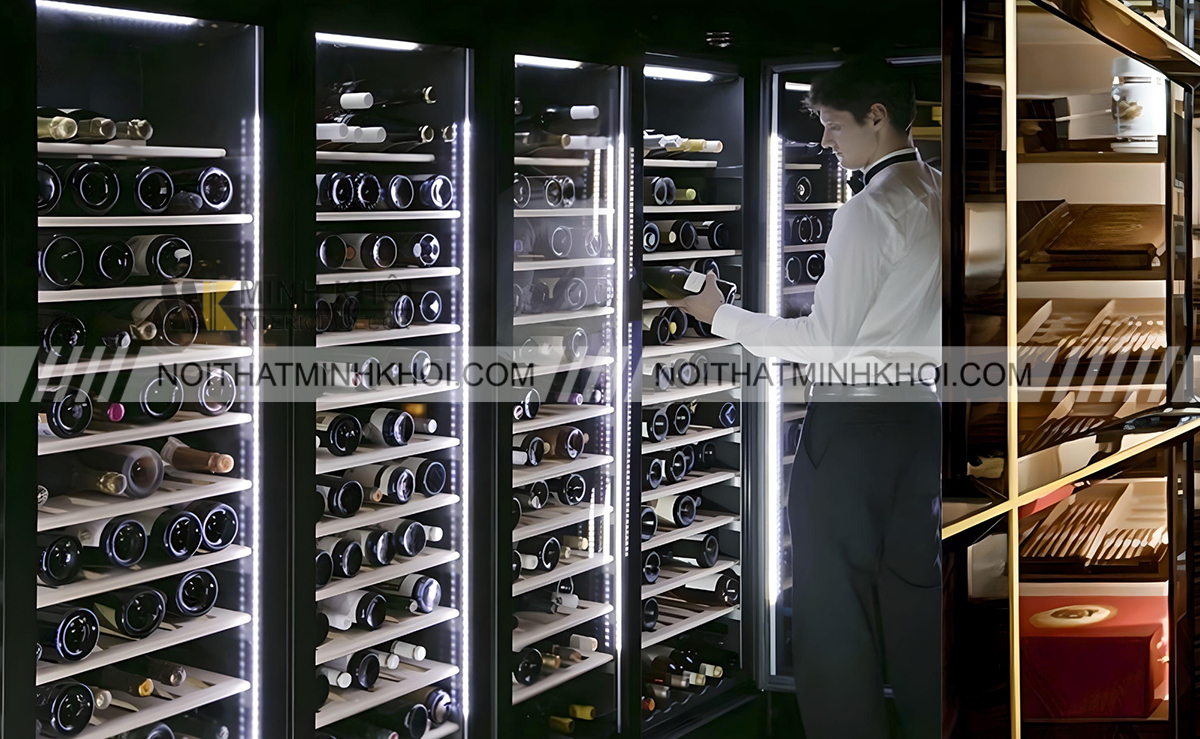Bí quyết chọn tủ bảo quản rượu vang bạn nên biết