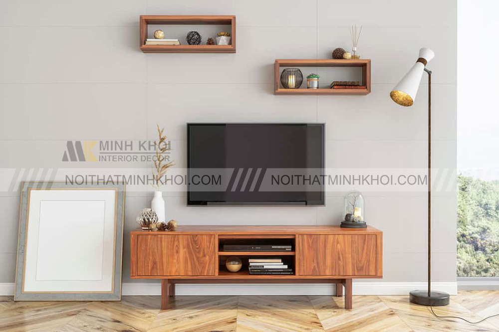 Bình hoa để kệ tivi hình trụ