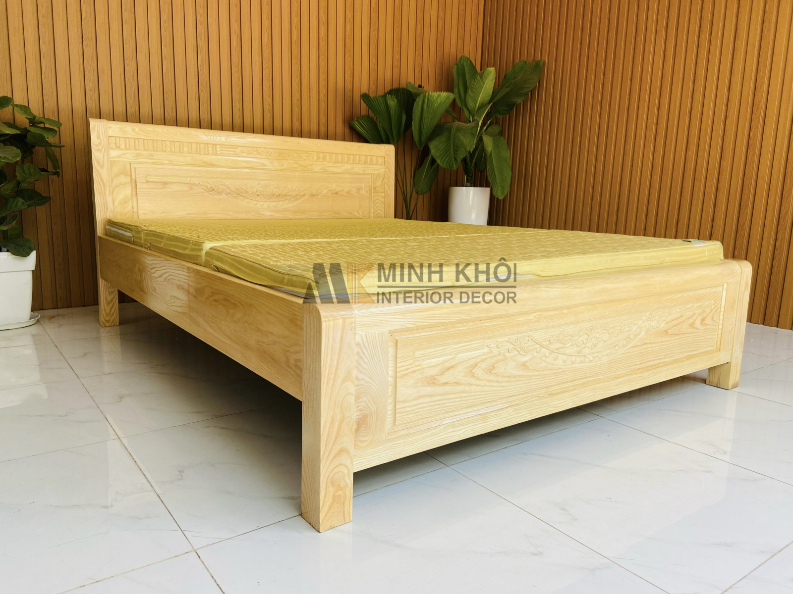Bộ Phòng Ngủ Gỗ Sồi - BPN003