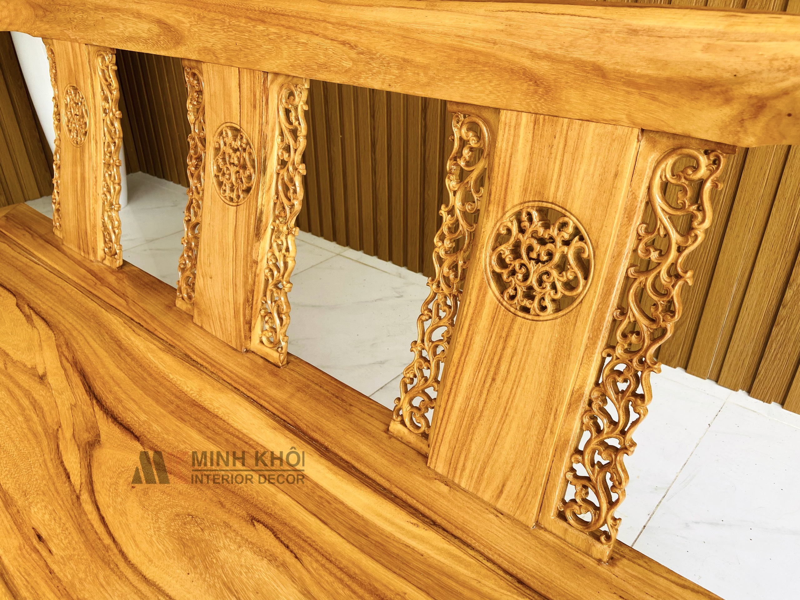 Bộ Thúng Gõ Đỏ 6 Món - SL971