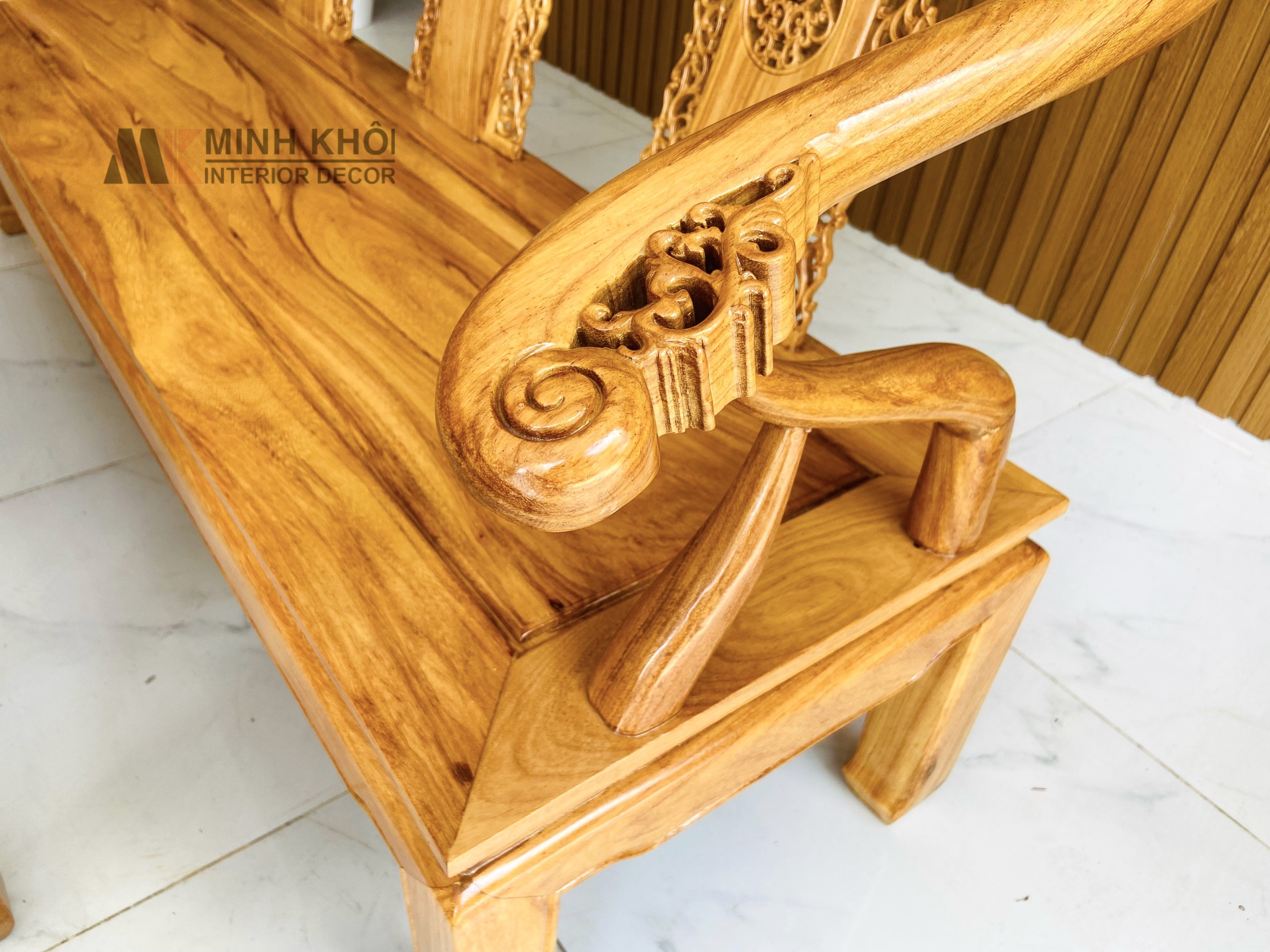 Bộ Thúng Gõ Đỏ 6 Món - SL971