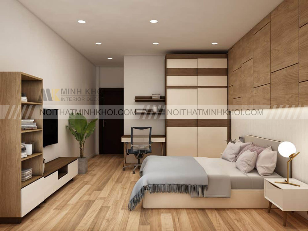 Các cách kê giường ngủ đúng cách