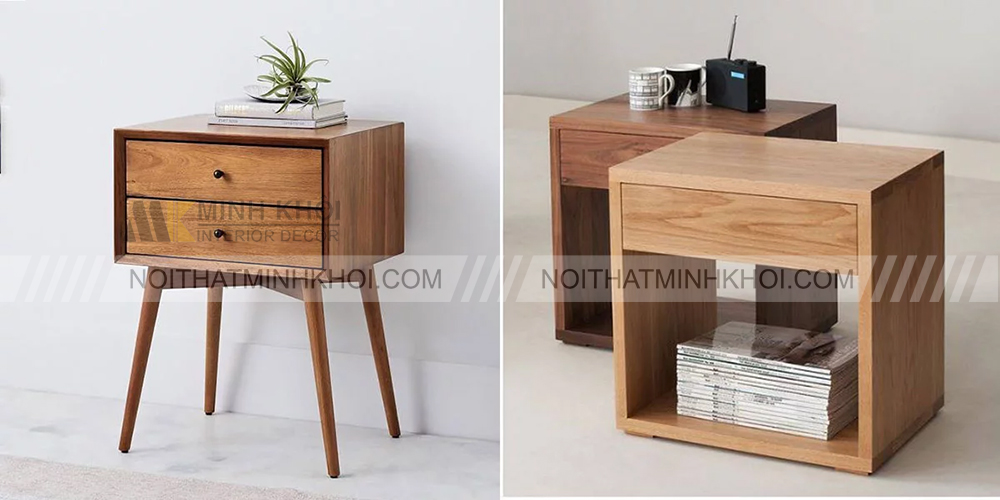 Tủ đầu giường tối giản