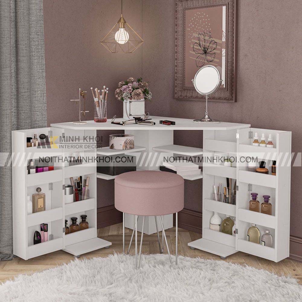 Các loại phụ kiện cần thiết cho bàn trang điểm