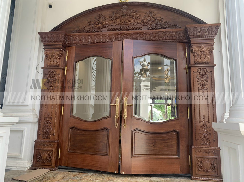 Các mẫu cửa gỗ đẹp mới nhất hiện nay