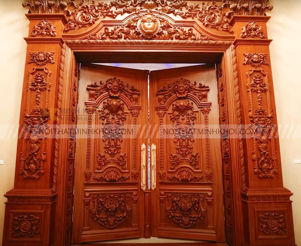 Các mẫu cửa gỗ đẹp mới nhất hiện nay