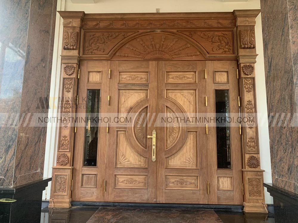 Các mẫu cửa gỗ đẹp mới nhất hiện nay