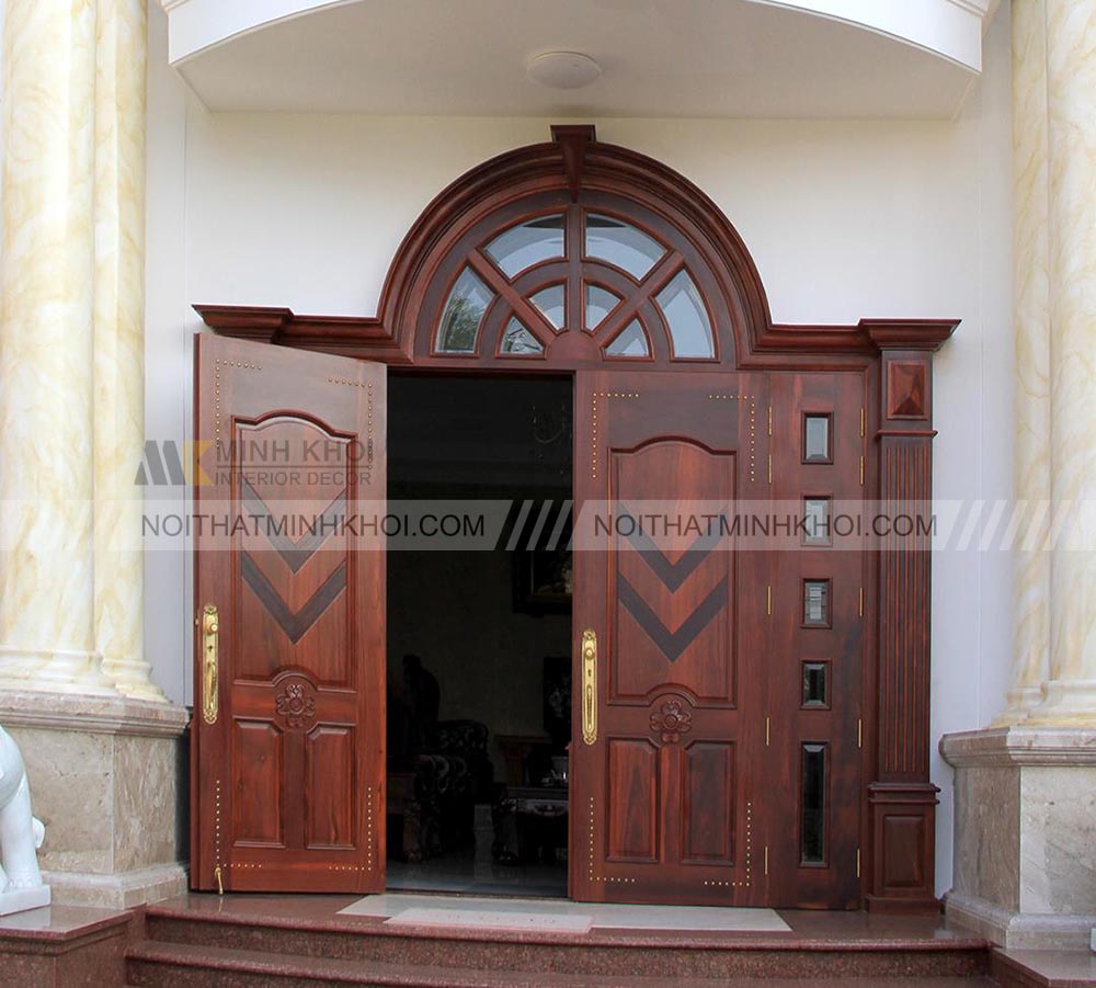 Các mẫu cửa gỗ đẹp mới nhất hiện nay