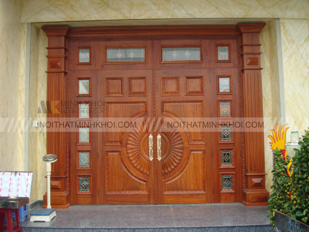 Các mẫu cửa gỗ đẹp mới nhất hiện nay