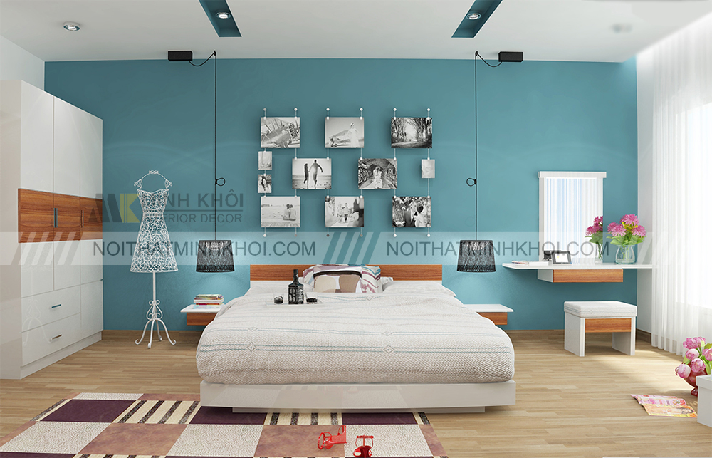 Các vật trang trí có thể ảnh hưởng phong thủy giường ngủ