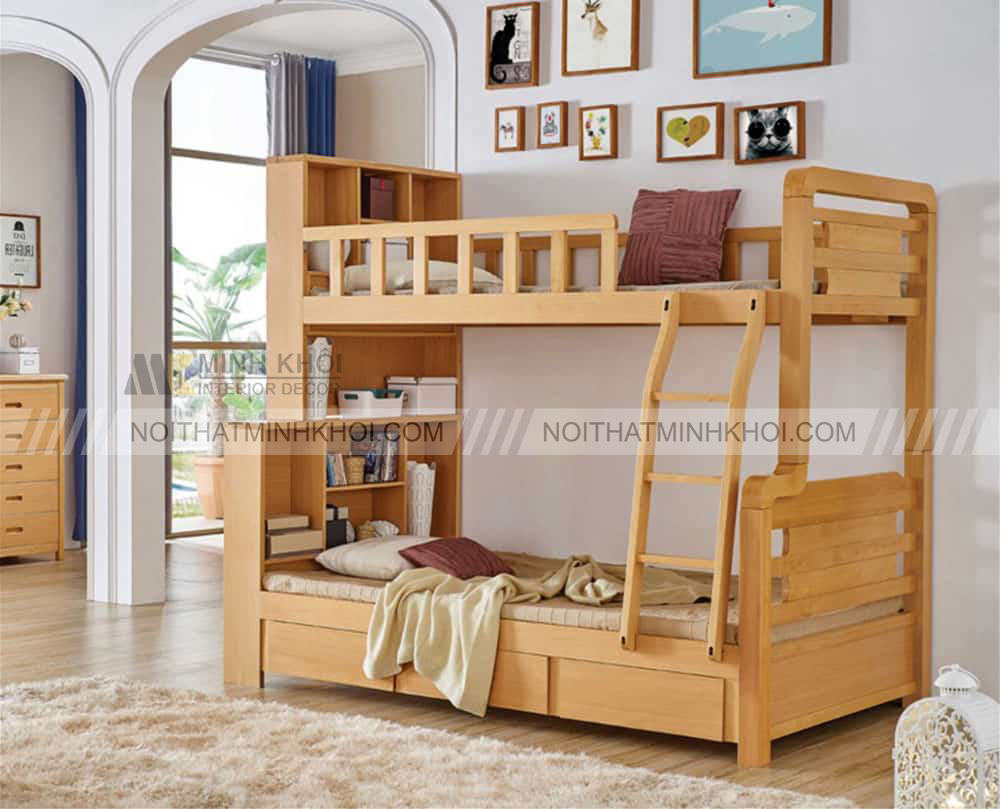 Cách chọn mua giường tầng gỗ tự nhiên