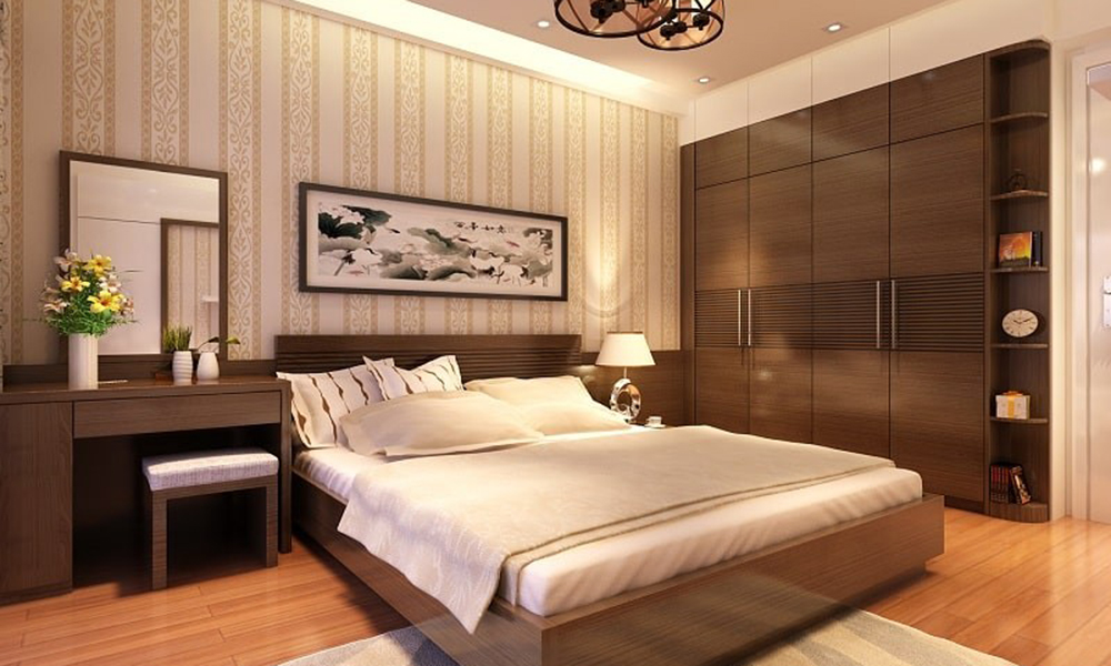 Cách xử lý khi đặt giường ngủ sau phòng thờ