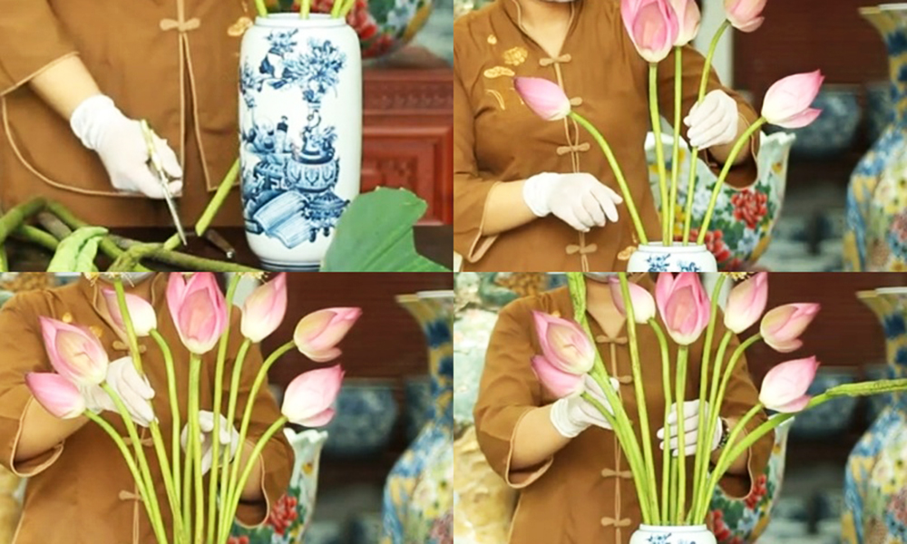 Cắm Hoa Sen Bàn Thờ Ngày Cưới Đẹp, Đúng Chuẩn?