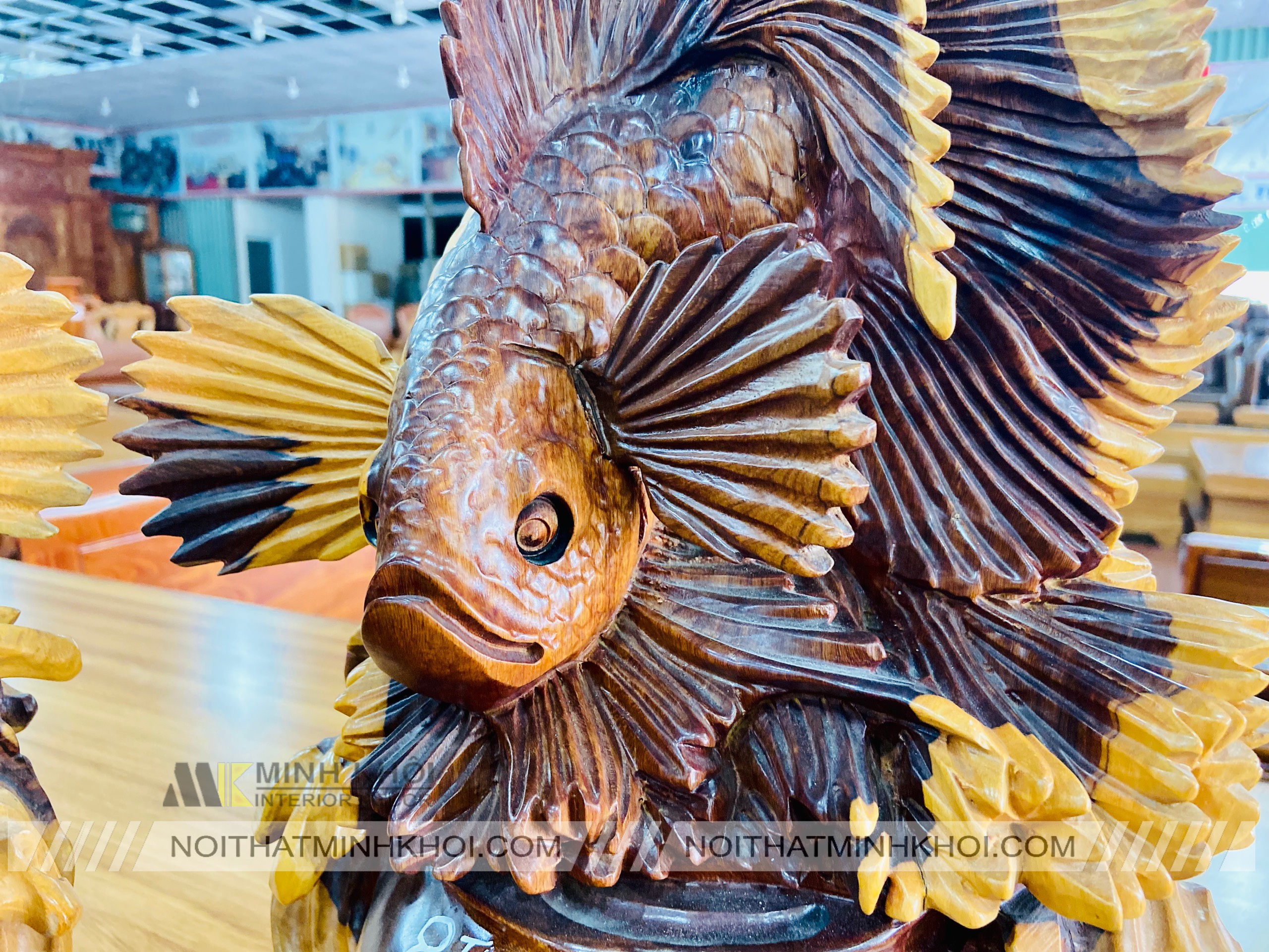 Cặp Cá Chép Nhỏ Phong Thủy - MN001