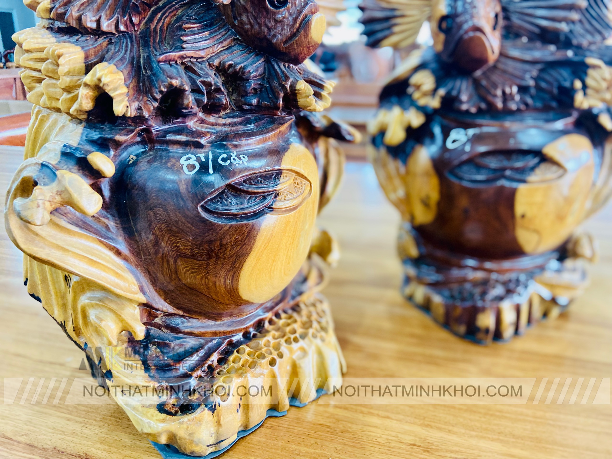 Cặp Cá Chép Nhỏ Phong Thủy - MN001