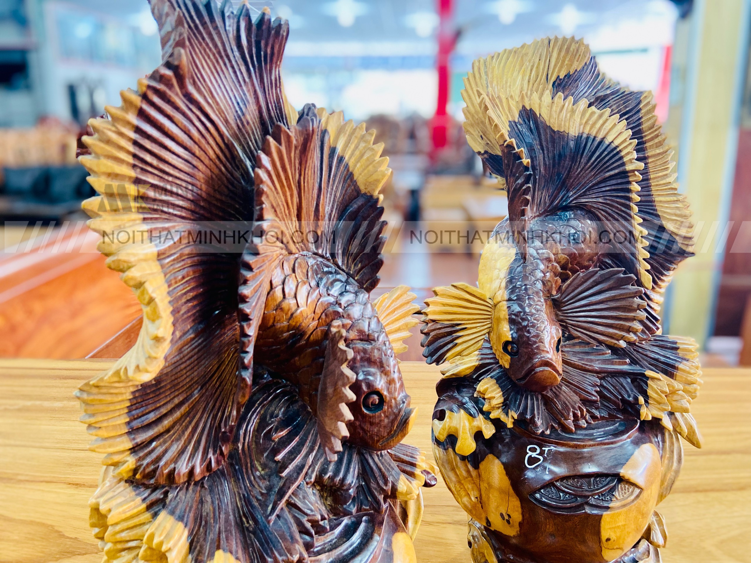 Cặp Cá Chép Nhỏ Phong Thủy - MN001