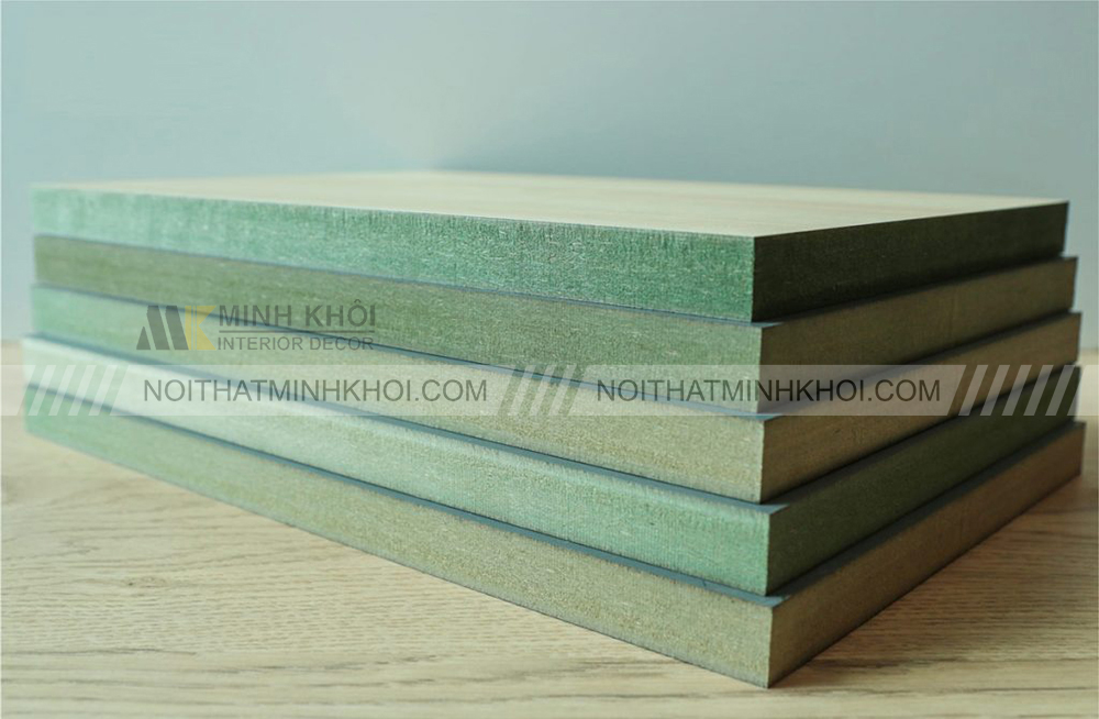 Cấu tạo của gỗ công nghiệp MDF lõi xanh