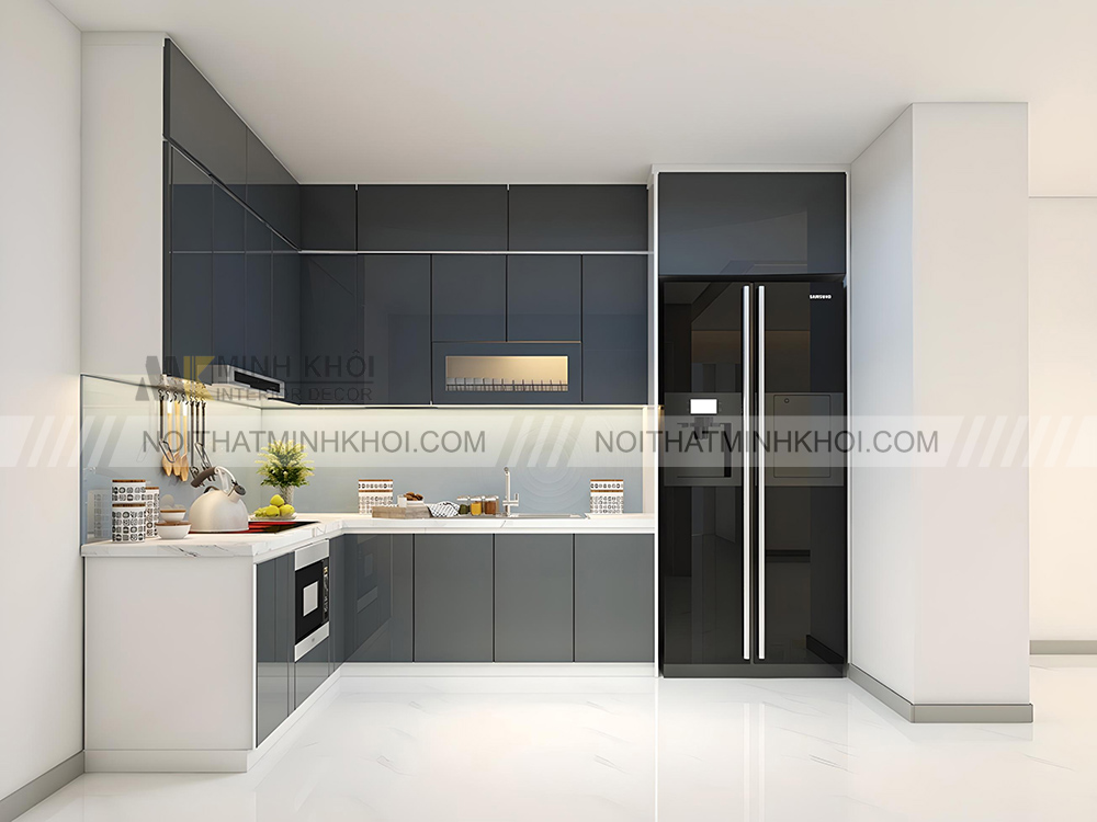 Cấu tạo tủ bếp MDF