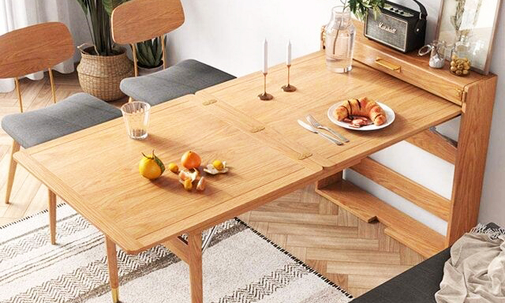 Chọn bàn ăn thông minh phù hợp không gian