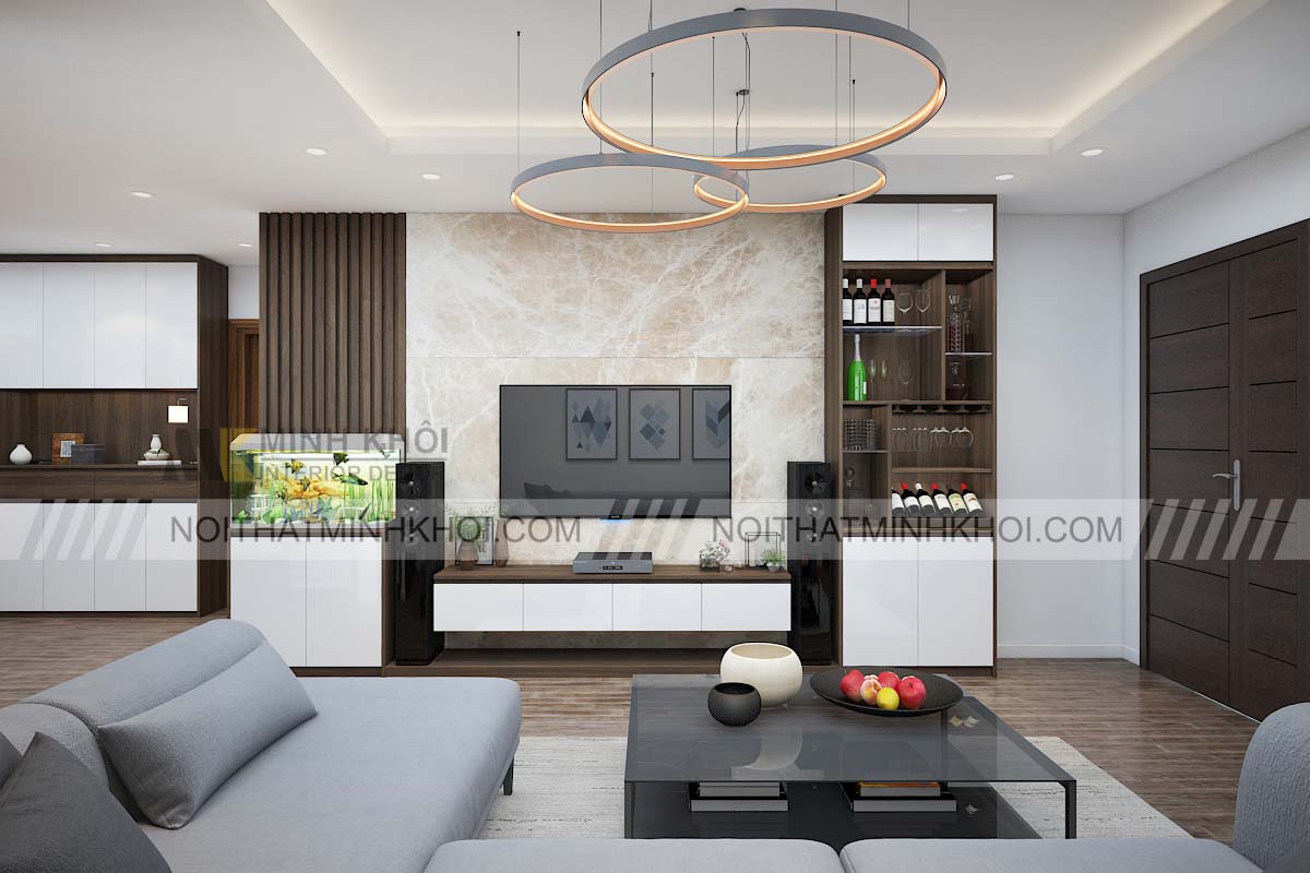 Cách lựa chọn thiết kế kệ tivi